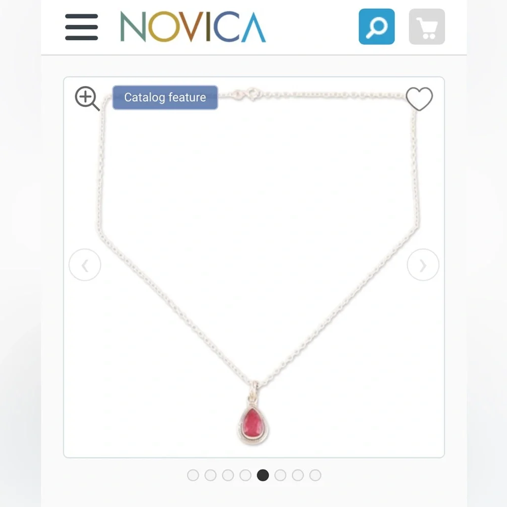 Ruby Necklace - Picture 2 of 6